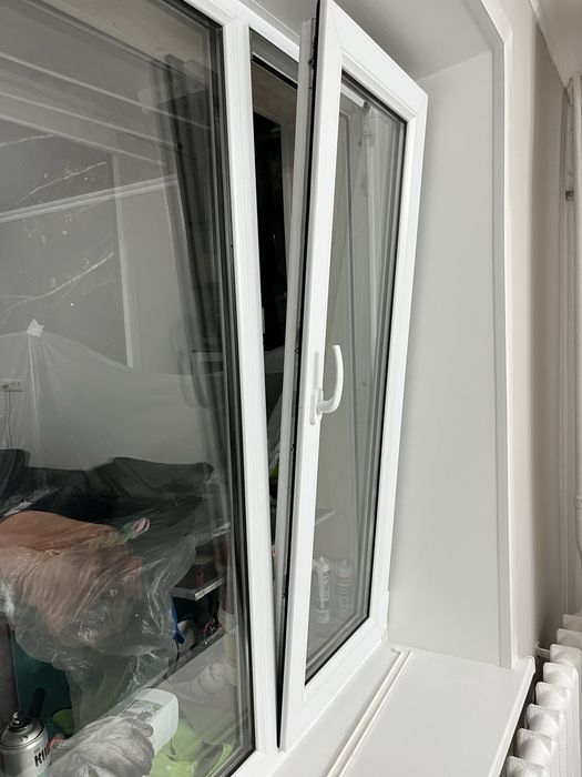 Дверь окно цельное