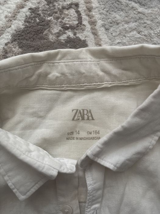 Рубашка белая Zara