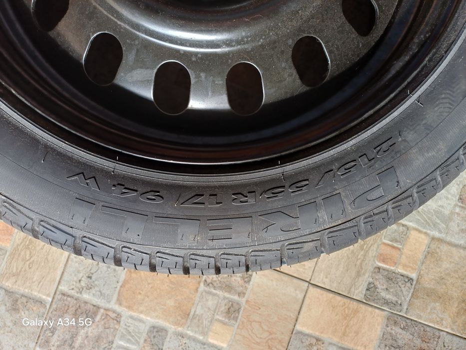 Roata de rezerva PIRELLI  , 3 anvelope vara 215/50/R17