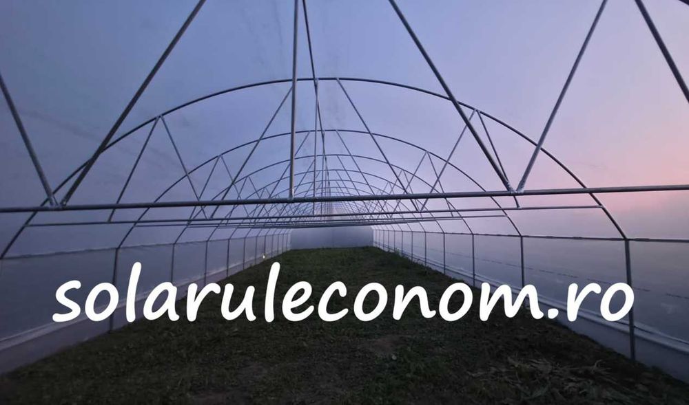Solarii (sere) modulare din țeava zincată