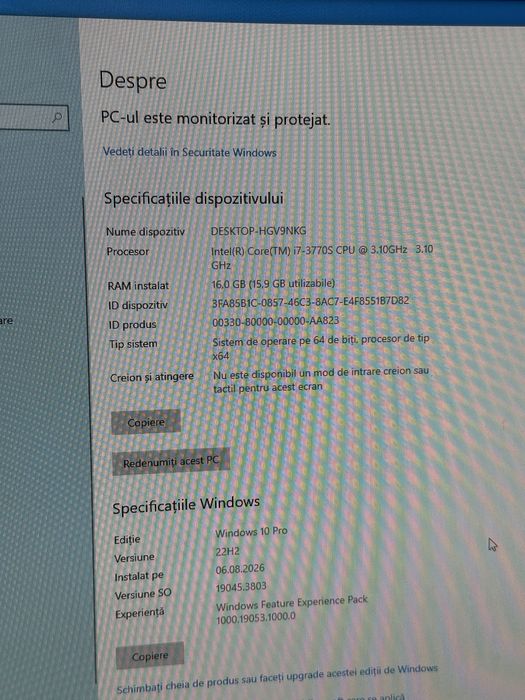 Intel Core i7 / 16 GB RAM PC Fujitsu Esprimo