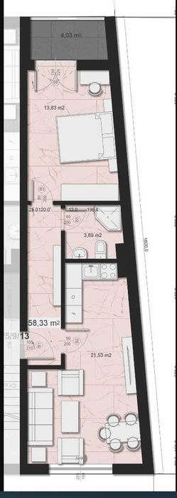 Продава се Двустаен апартамент в София, Надежда 2 - 73 кв.м за 1138 €/кв.м - Снимка #8