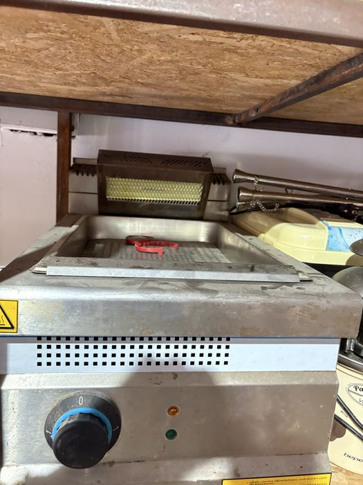 Aparat profesional menținere cartofi prăjiți la cald, inox