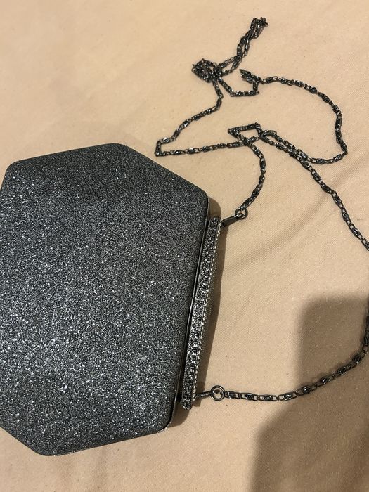 Бална чанта с брокат