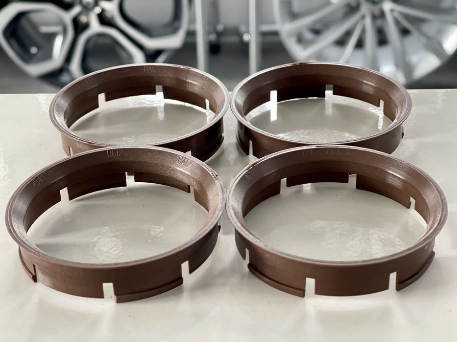 Set 4 Bucăți Inele Ghidaj Centrare Jante Roti Roata