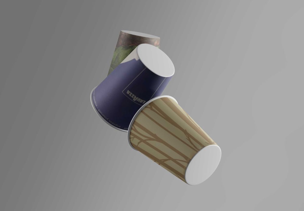 7oz Картонени чаши за вендинг автомати Vending