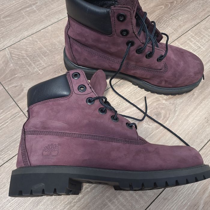 Timberland Boots Burgundy size 38