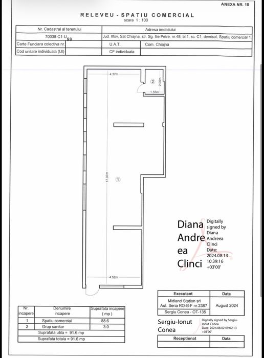 Spatiu comercial de vanzare