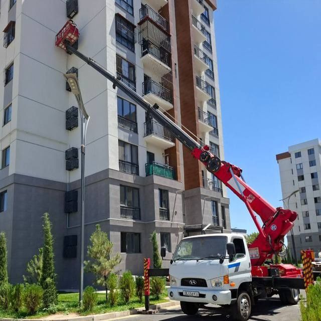 Avtovishka ijara xizmati har qanday nuqtada avtolift автовышка вишка