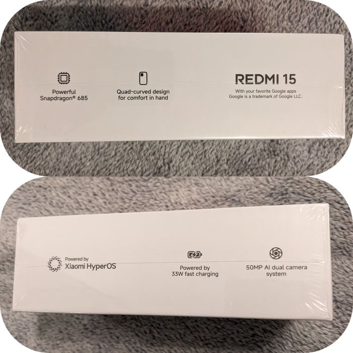 Xiaomi Redmi 15 (6+128GB) Черен