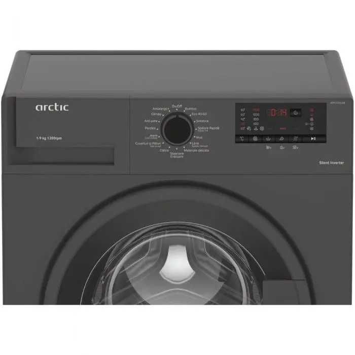 Нова инверторна пералня Arctic 9 кг антрацит