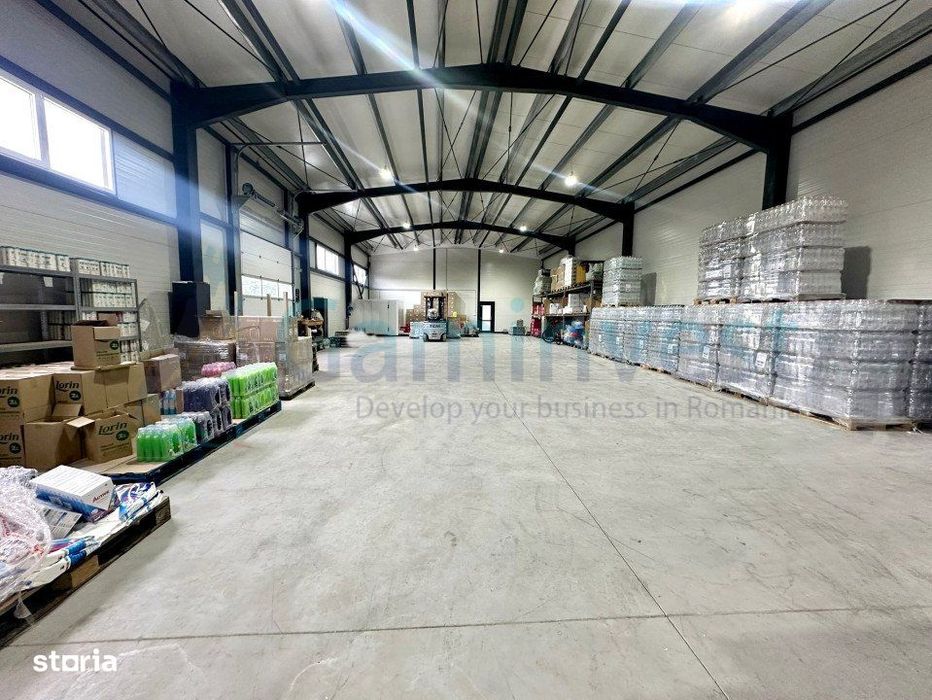 Gaminvest- Hala noua de inchiriat, Parc Ind Bors,3 km de Oradea V4126A