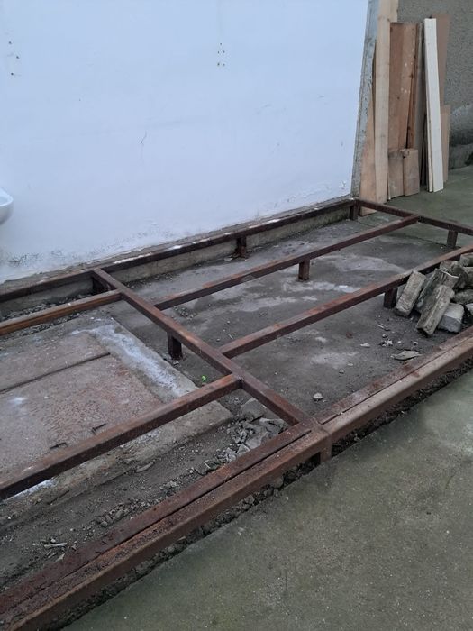 Spatiu modular termopan 3,5 m x 5m-podea metalica, acoperis, tot i