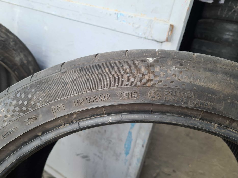 2 бр. летни гуми 265/40/21 Continental DOT 3419 4 mm
