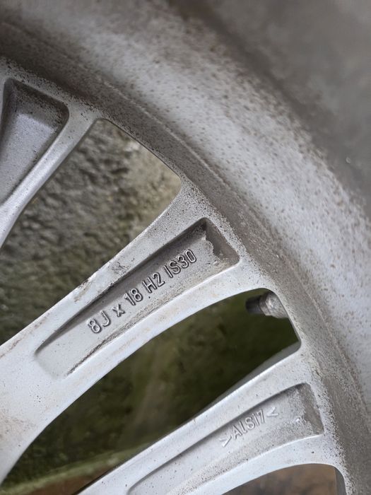 Jante BMW G30, R18, anvelope iarna