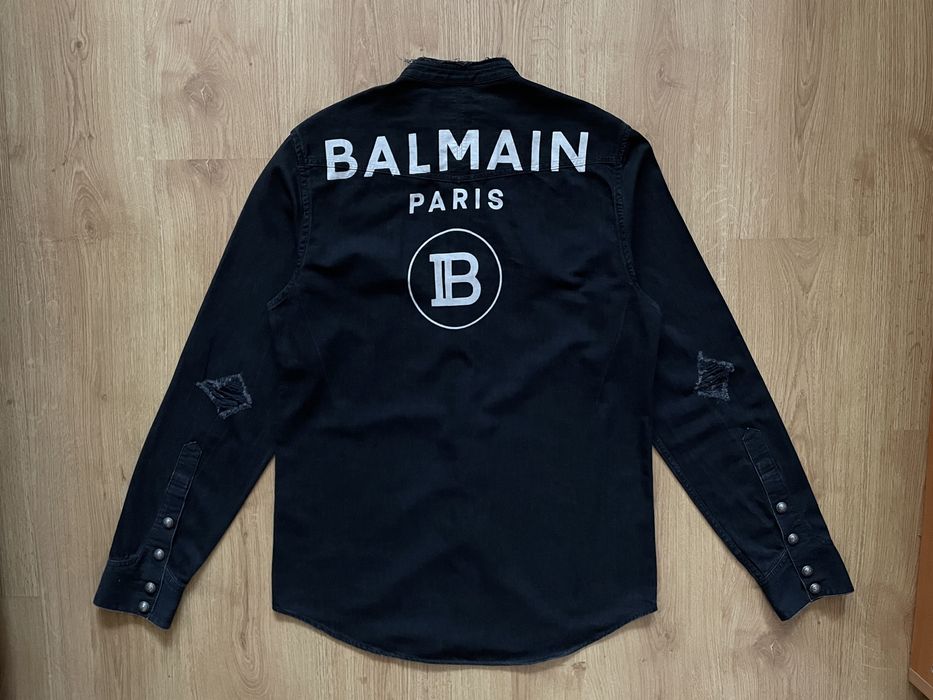 Balmain Paris Denim Shirt/Overshirt 40(M)