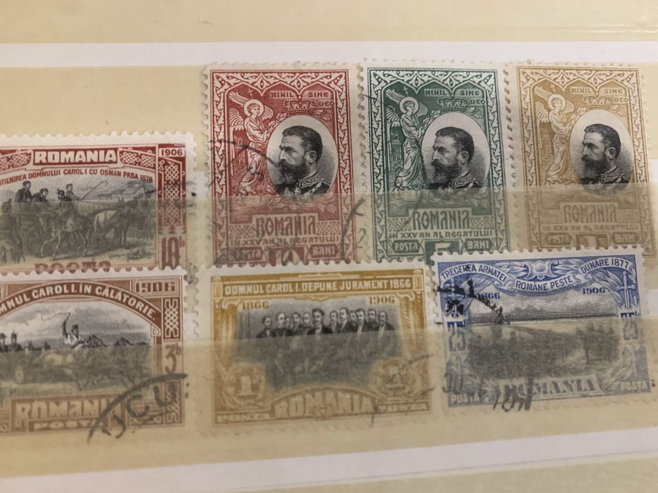 Clasor cu timbre rare romanesti