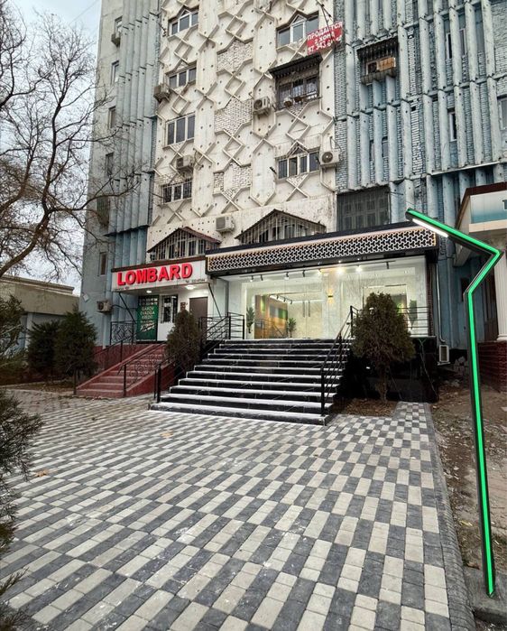 Продаётся нежилое на Юнусабаде 80м2 евроремонт первая линия