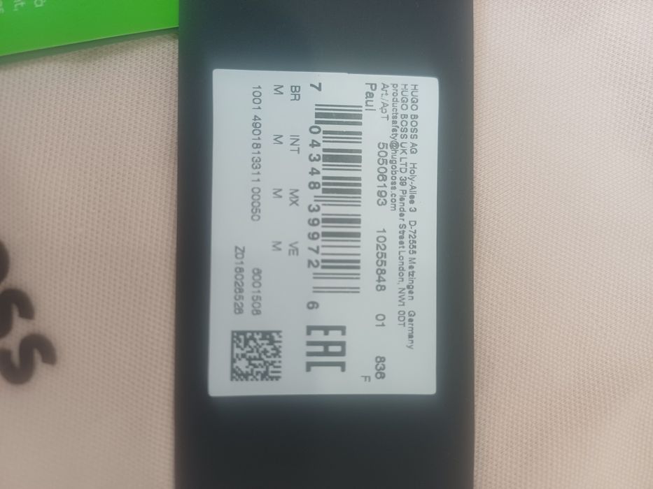 Футболка BOSS оригинал (новая)