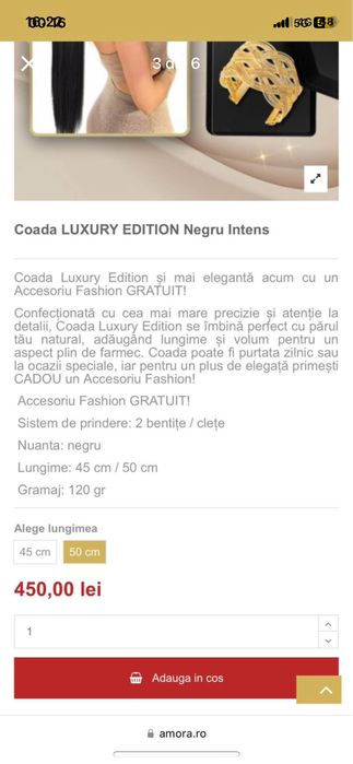 Extensii par negru coada