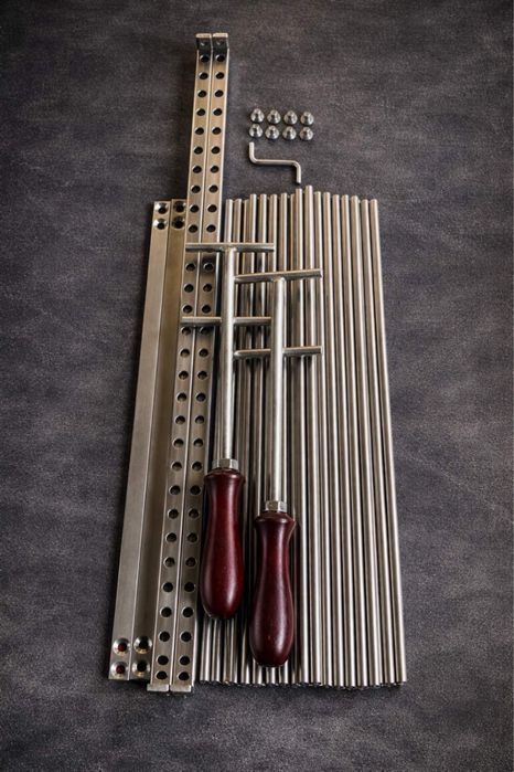 Скара от Неръждаема стомана, напълно разглобяема