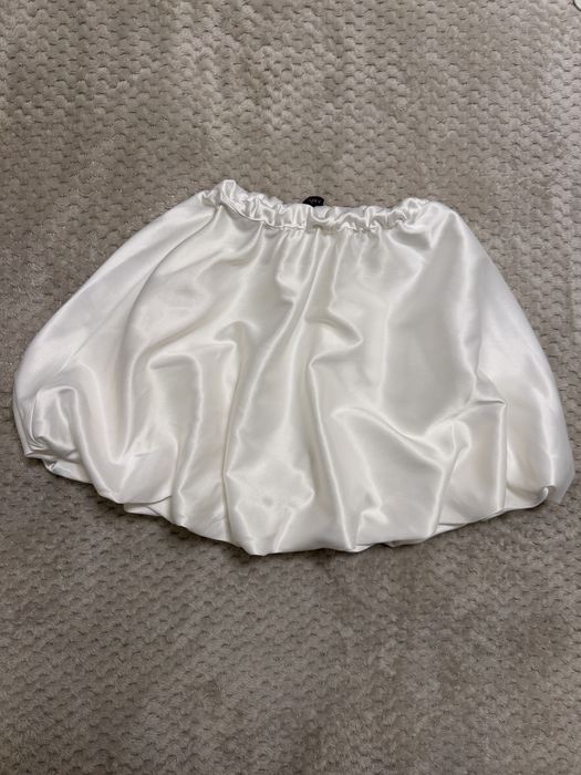 Юбка баллон атласная