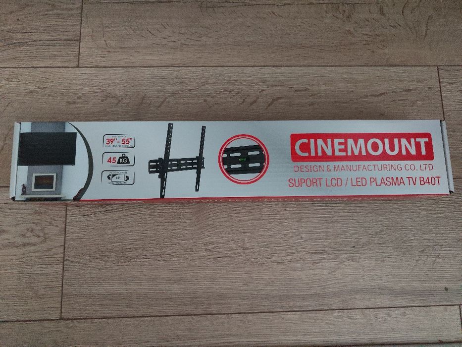 Suport TV de perete ajustabil Cinemount B40T, 32"-60"