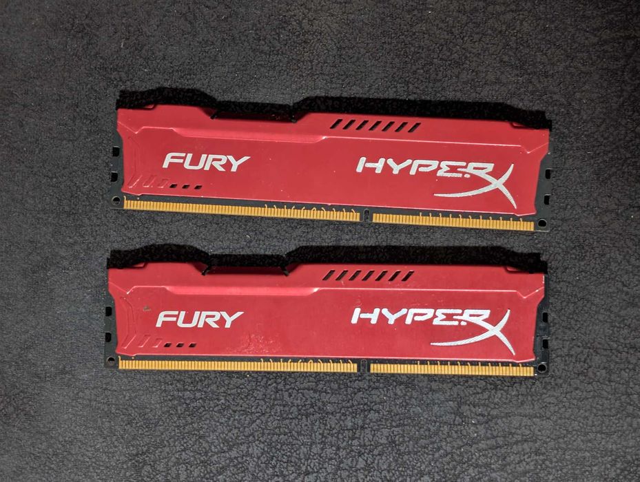 Ram Kingston HyperX FURY 8GB (2x4GB) DDR3 1600MHz HX316C10FRK2/8