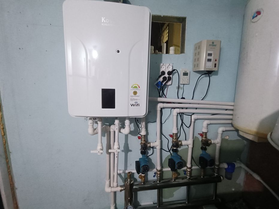 Сантехника,Котёл установка+ ремонт, отопление, топлый пол и т.д 24/7