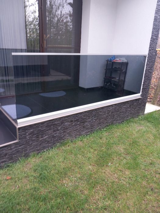 Balustrade sticla și inox