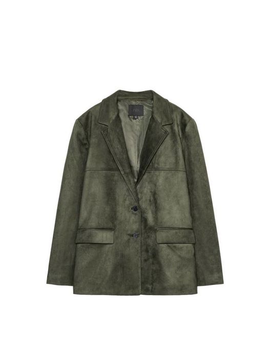 Сако от велур ZARA