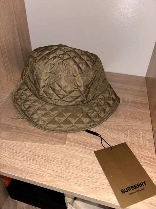 Pălărie bucket hat Burberry kaki