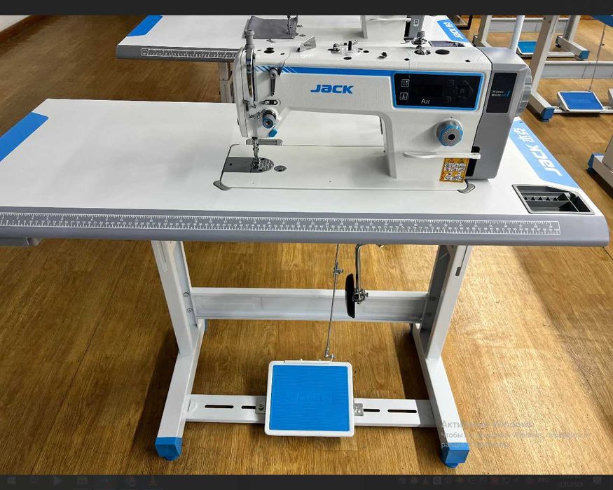 “JACK kompaniyasining avtomatik ip kesish funksiyali tikuv mashina A2C