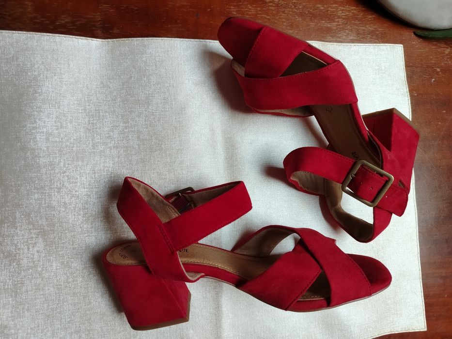 Sandale piele intoarsa