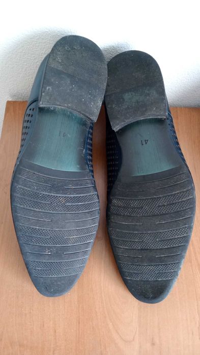 Кожаные туфли для лета