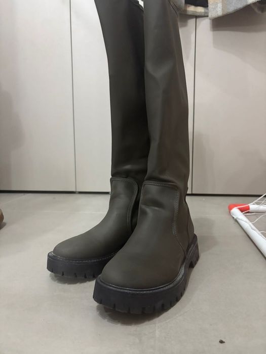 Зимни дълги ботуши