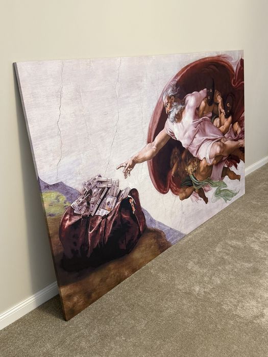 Tablouri canvas WOW, GOD money / MARIO money / MOISE / DAVID / VENUS