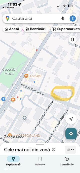 Apartament de 1 camera, Ciocârlia