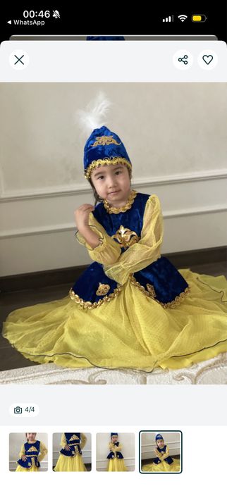 Сдам на прокат национальный костюм для девочек