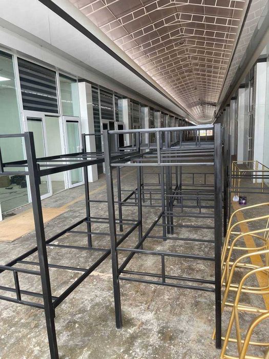 .
Loft krovat ikki qavatli etaj dvuxyarusnoy krovatlar metal krovat

4