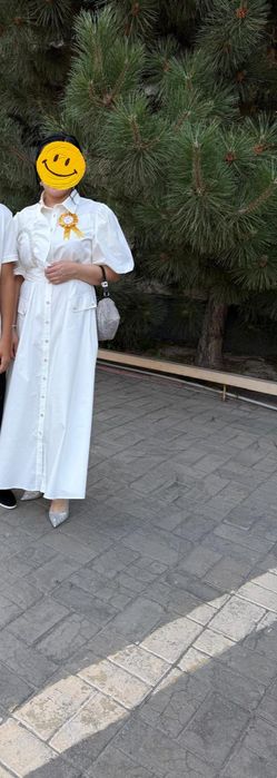 Продам белое платье