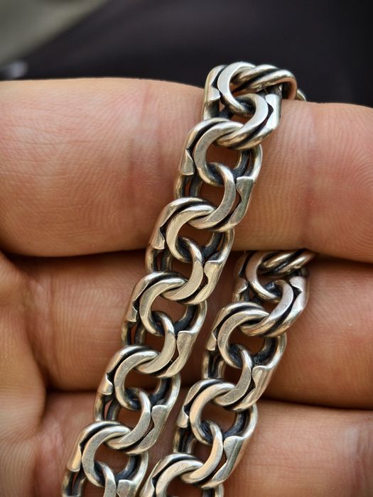 Браслет Бисмарк серебро 34грамм