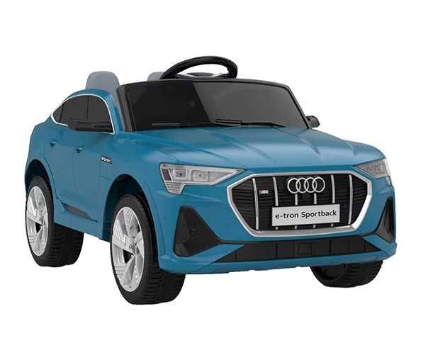 Masinuta electrica copii cu licenta Audi E-Tron Sportback Blue 12V