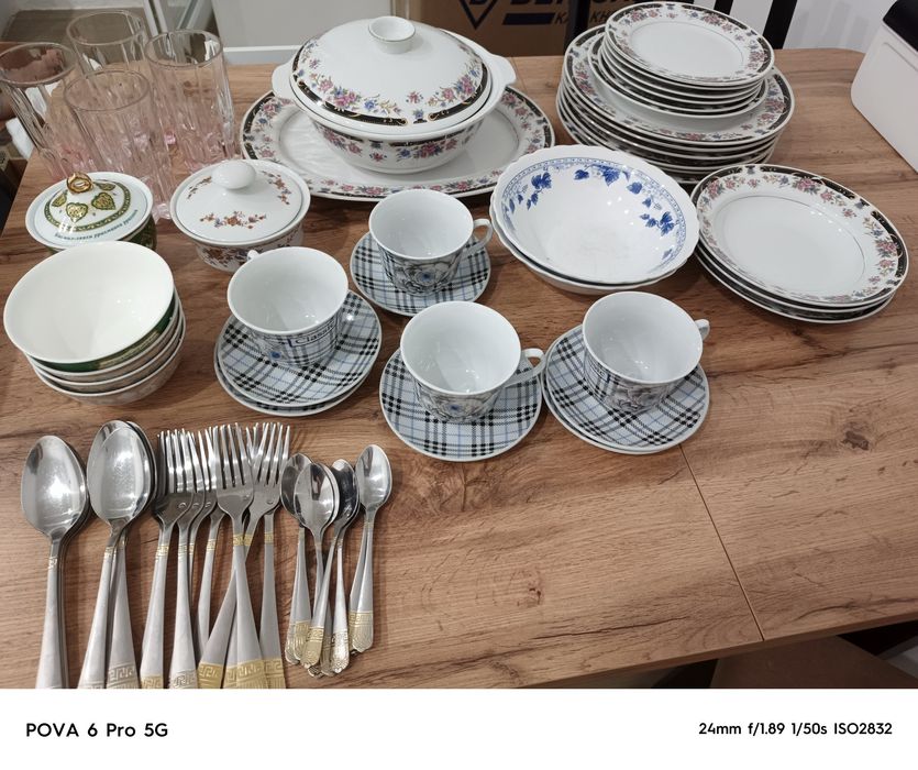 Посуда б/у в хорошем состоянии