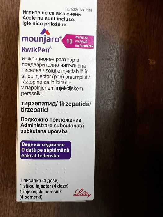 Mounjaro tratament 10mg