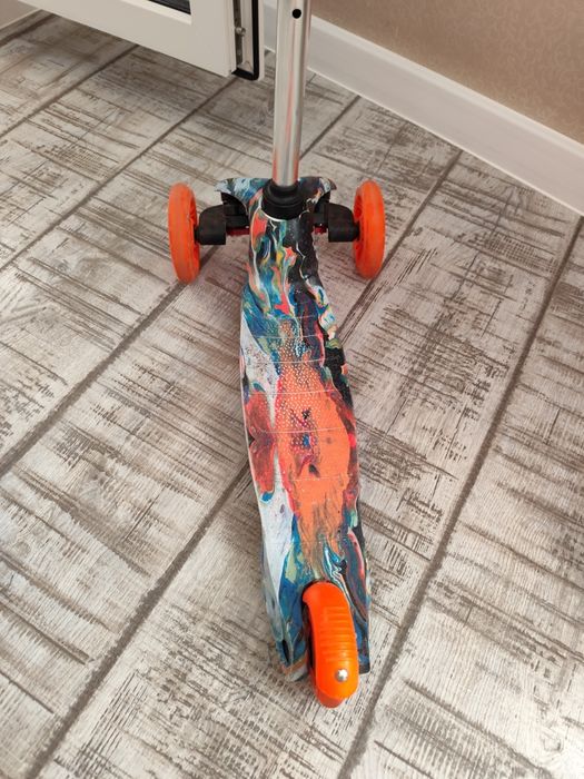 Самокат micmax оранжевый