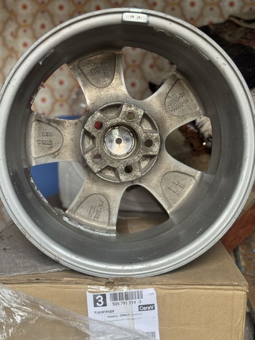 Титановые диски r15 5*100