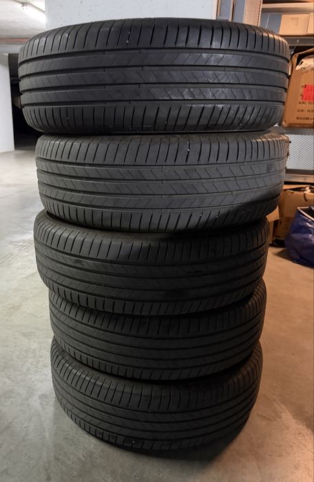 5 anvelope de vara bridgestone turanza6 225/65/17 102H, 2 din 2025, 3 din 2023