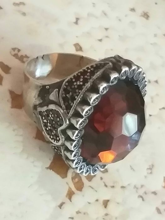 Vand doua inele din argint cu citrin