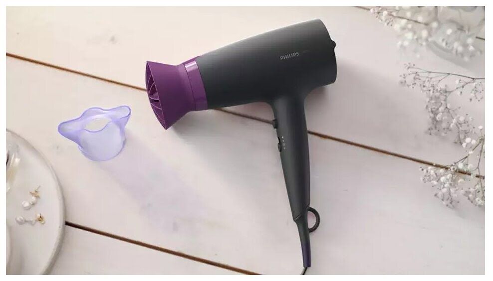 Фен Philips BHD351/30, чёрный